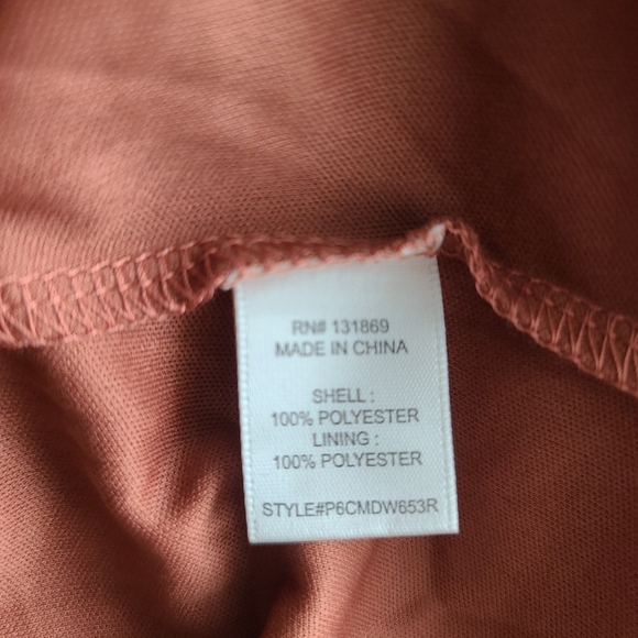 Inspired Hearts Plus Size 2X  Boho Flowy Tiered Sheer Ditsy Floral Summer Dress - Picture 13 of 14